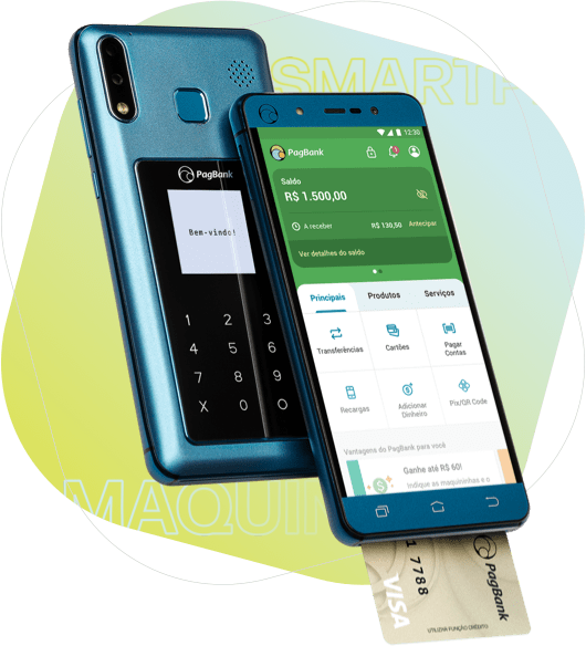PagPhone, celular com maquininha de cartão